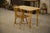 1970s Desk and Rattan Chair, 1970s, Set of 2 For Sale - Image 5 of 12