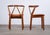 Model 255 Dining Chairs by Henning Kjærnulf for Bruno Hansen, Denmark, 1960s, Set of 4 For Sale - Image 9 of 13