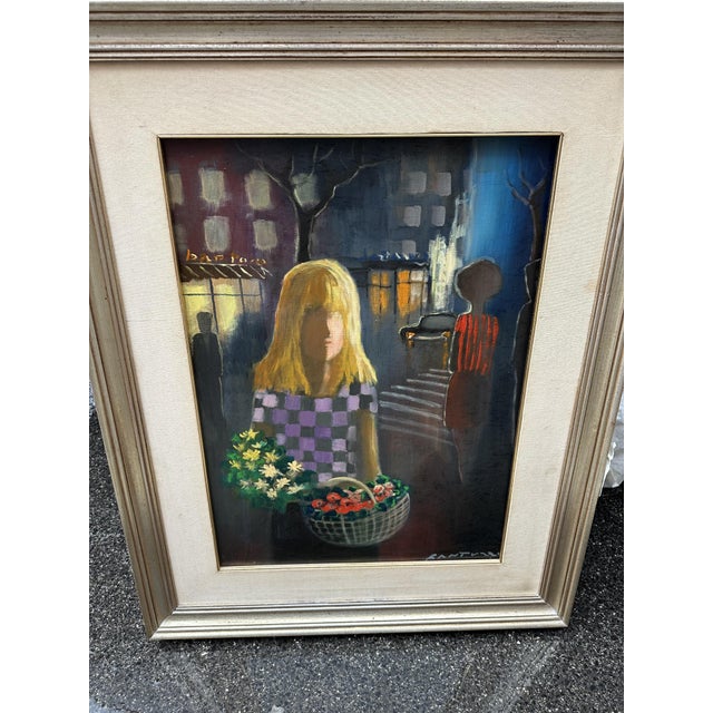 Eliano Fantuzzi, Composition, 1972, Oil on Canvas, Framed For Sale - Image 4 of 7