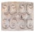 Early 20th Century Architectural Panels Antique Cast Stone - Set of Four For Sale - Image 5 of 7