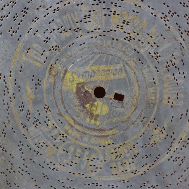 Antique German Shultz Marke Disk Player With Eight Disks C1890 For Sale - Image 6 of 15