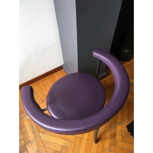 Set of Italian Burnished Brass Armchairs by Ghidini 1961 For Sale - Image 14 of 17