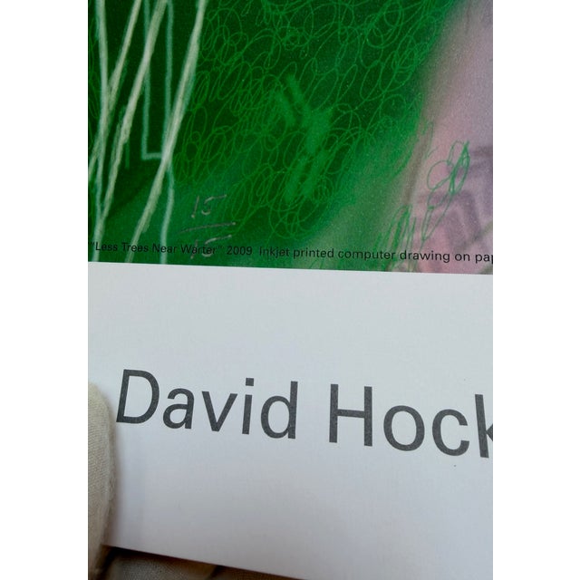 David Hockney, Less Trees Near Warter 2009, Copyright David Hockney, Printed in Uk For Sale - Image 6 of 6