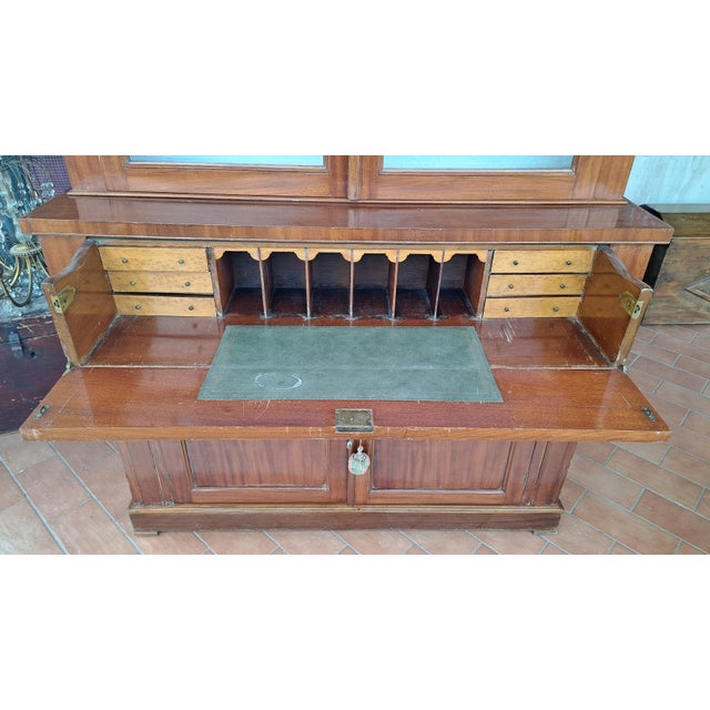 English Bookcase in Mahogany For Sale - Image 5 of 7