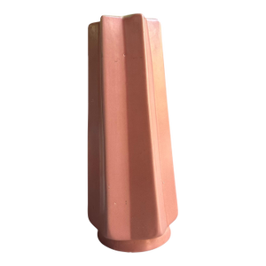 1950’s Pink Red Wing Floral Vase