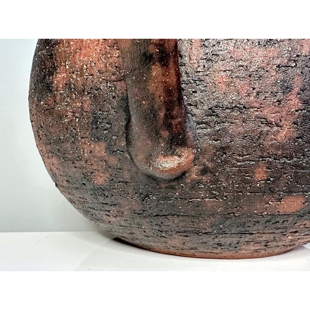 Large Studio Ceramic Art Jug Vase from Gerhard Liebenthron, West Germany, 1972 For Sale - Image 10 of 18