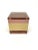 Purple Acrylic & Gold Metal Cube Box by Alessandro Albrizzi, Italy, 1970s For Sale - Image 14 of 15