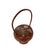 Chinese Antique Chinese-Style Lacquer Bucket With Gilded Decoration For Sale - Image 3 of 8