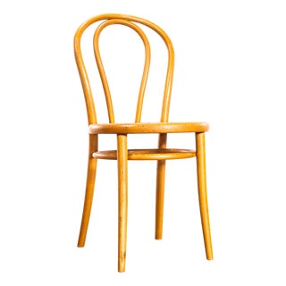 Blonde Hoopbacks with Cane Seat, 1960s, Set of 4 For Sale