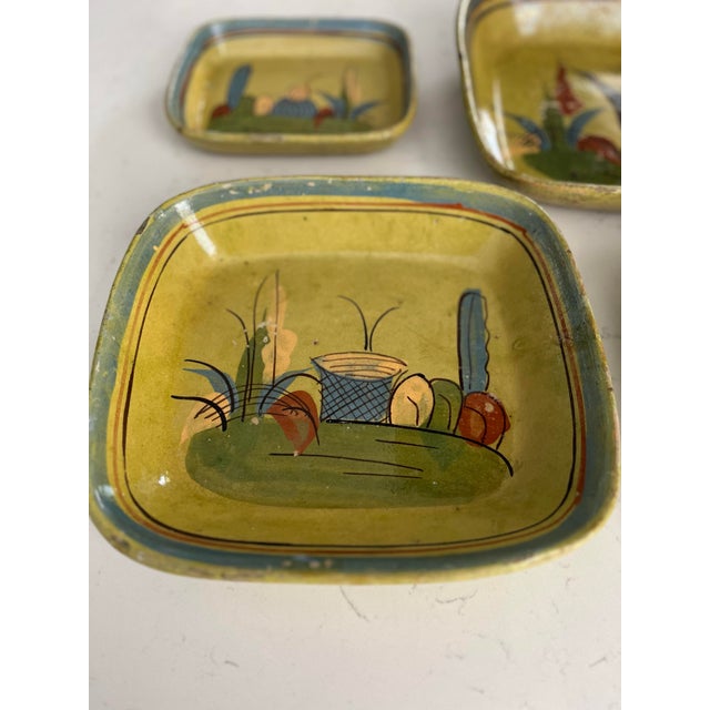 1940s Tlaquepaque Mexican Folk Art Pottery Nesting Bowls-Set of 4 For Sale In Houston - Image 6 of 11