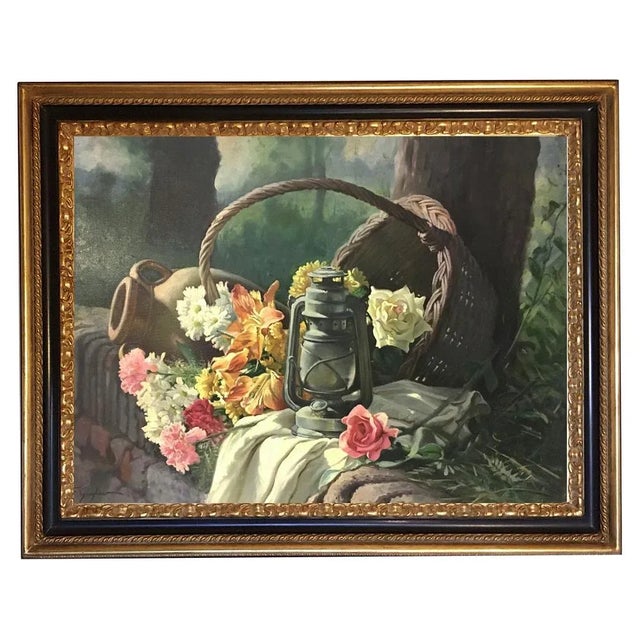 Francesco Giugliano, Hyper-Realistic Lantern, 2011, Oil on Canvas, Framed For Sale - Image 11 of 11