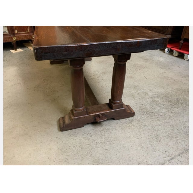 Vintage Monastery Table, 1940s For Sale - Image 13 of 14