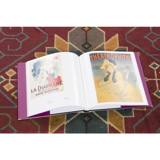 Brick Red Vintage French Art Nouveau Rug With Medallion Design by Rug & Kilim, 1950-1959 For Sale - Image 8 of 9