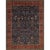 Navy Blue Handwoven Serapi Style Area Rug 9’1″ X 11’10” For Sale - Image 8 of 8