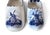 1950s Misc Collection of 5 Vintage Blue & White Delft Pottery Shoe Ashtrays For Sale - Image 5 of 9