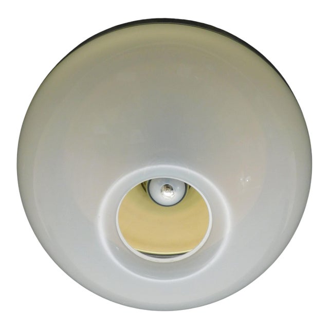 Mid 20th Century Italian Plexiglass Flush Mount by iGuzzini For Sale