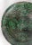 We are selling this professionally restored unusual Middle eastern bowl with green on green decoration. The bowl might be...