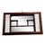 1956 Illinois Windsor Shadowbox Framed Wall Mirror For Sale