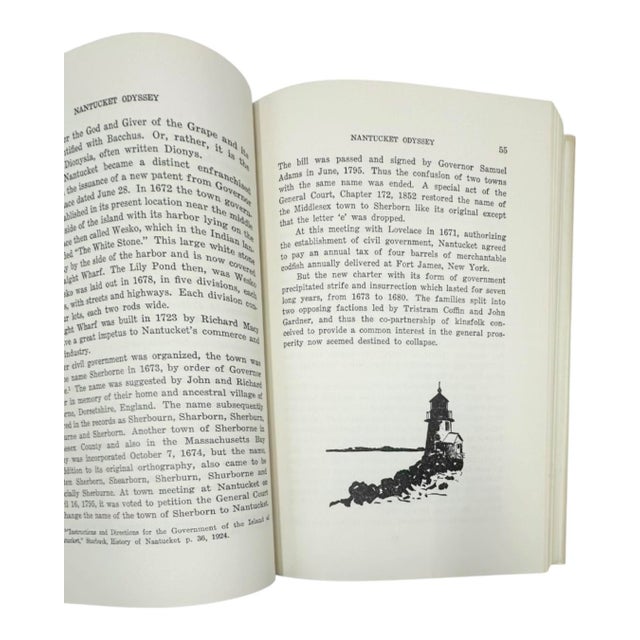Signed Nantucket Odyssey by Emil F. Guba 1965 Book For Sale - Image 9 of 14