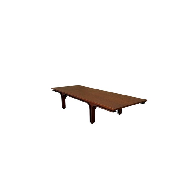 Brown Coffee Table by Gianfranco Frattini for Bernini, 1960s For Sale - Image 8 of 8