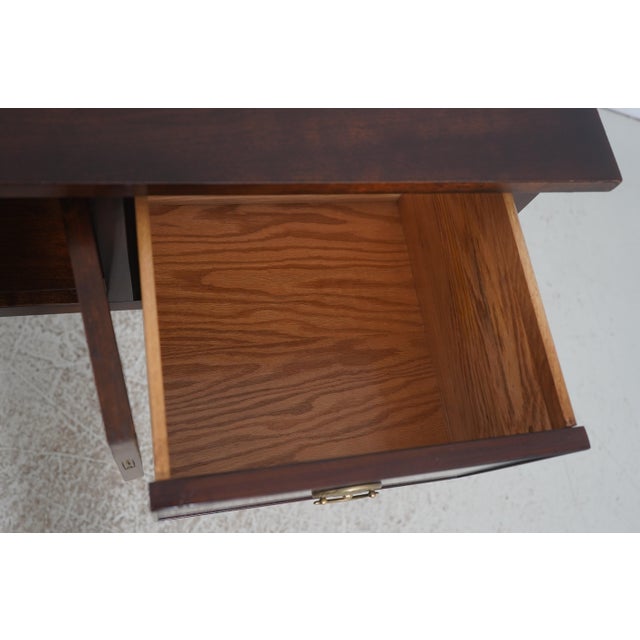 Brandt Brandt Cherry Inlaid 2 Drawer 2 Door Sideboard For Sale - Image 4 of 18