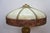 Antique Charles Parker Art Nouveau Two Light Slag Glass Table Lamp 25" For Sale - Image 12 of 18