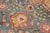 Gray Shabby Chic Vintage 1990's Blue/Yellow Wool Rug - 9'8'' X 12'4'' For Sale - Image 8 of 10