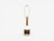 Wood Gordon & Jane Martz, Table Lamp, Walnut, Beige Ceramic, Usa, 1960s For Sale - Image 7 of 11