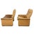 1970s Mid-Century Swiss DS-50 Leather Lounge Chairs by de Sede, 1970s, Set of 2 For Sale - Image 5 of 15