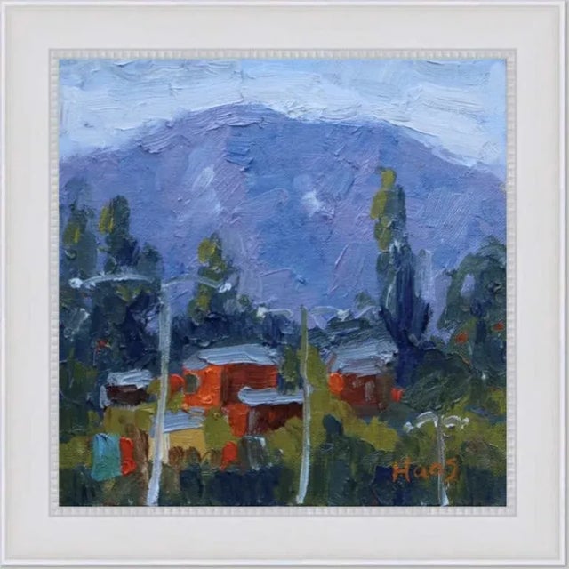 2020s "Mt. Tamalpais Marin County" Contemporary Landscape Oil Painting For Sale - Image 5 of 12