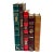 Set of 5 Leather Bound Safari African Hunting Theme Books For Sale