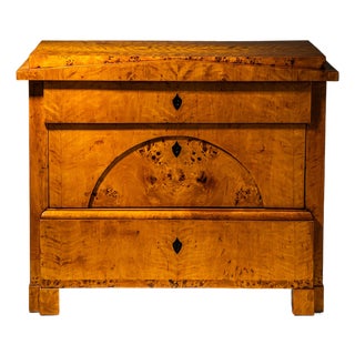 Biedermeier Chest of Drawers in Birch, Northern Germany, 1820 For Sale