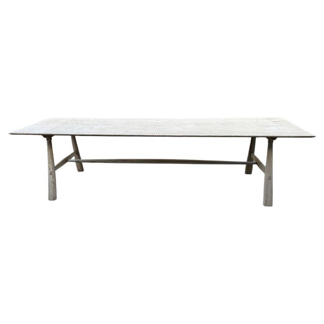 Andrianna Shamaris St. Barts Couture Teak Wood Dining Table For Sale - Image 10 of 18