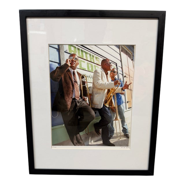 Elsa Hahne “Trombone Shorty, James Andrews” Photograph Edition 5 of 100, Signed For Sale