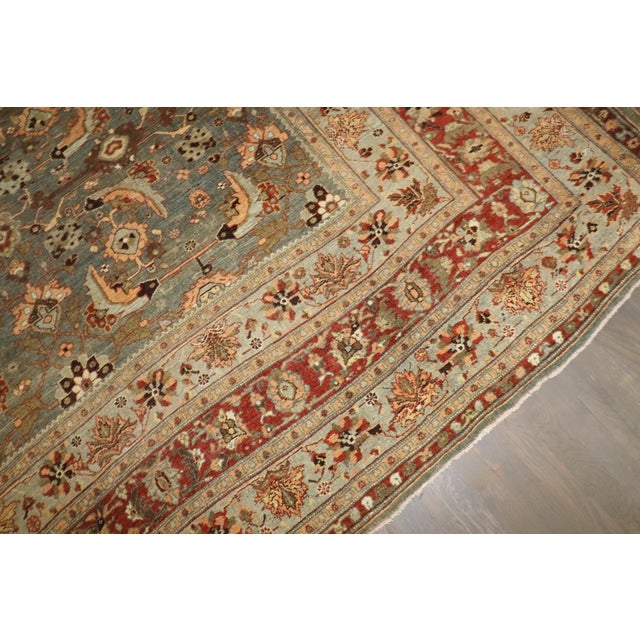 Textile Zabihi Collection Antique Persian Oversize Bidjar Rug - 12'8" x 18'5" For Sale - Image 7 of 9