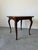 Vintage Hollywood Regency Italian Quatrefoil Wood Game Table For Sale - Image 10 of 12