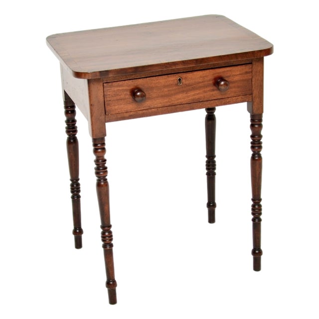 Antique Georgian Side Table, 1800 For Sale