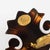 1980s Isabel Canovas Tortoise Resin Dangle Carved Clip Earrings For Sale - Image 5 of 6