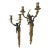 19th Century French Empire Gilt Bronze Ormolu Putti Cherub Candle Sconces Marked G B - a Pair For Sale