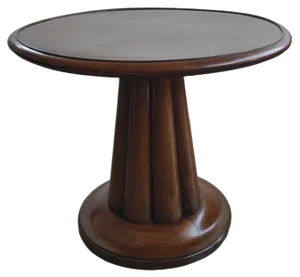Art Deco Style Wooden Table, 1950s