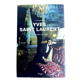 2019 1st Edition "Yves Saint Laurent: A Biography", by Laurence Benaim For Sale