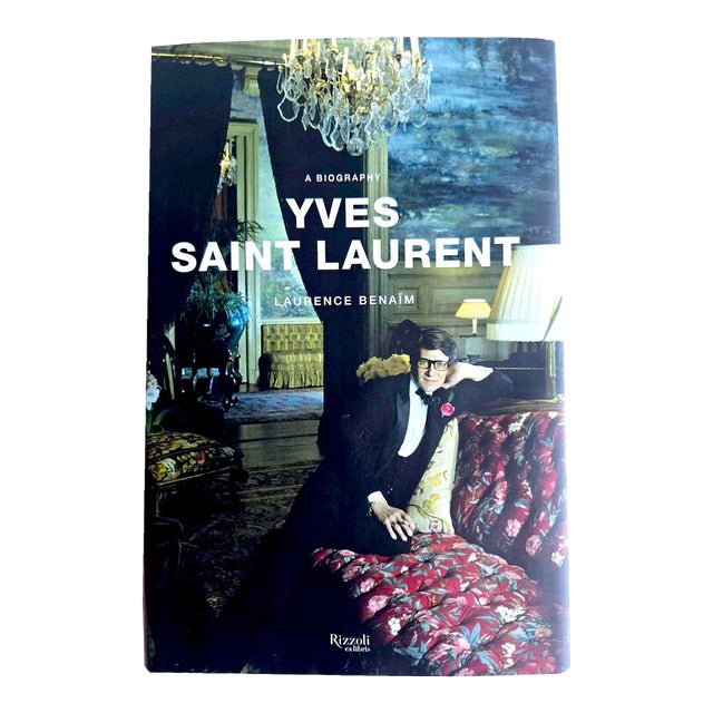 2019 1st Edition "Yves Saint Laurent: A Biography", by Laurence Benaim For Sale
