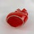 Vintage Red Glaze Ceramic Vase by Roberto Rigon for Bertoncello, 1970s For Sale - Image 10 of 11