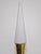 White Mid-Century Modern Brass and Opaline Glass Sconce by Limburg, 1960s For Sale - Image 8 of 14