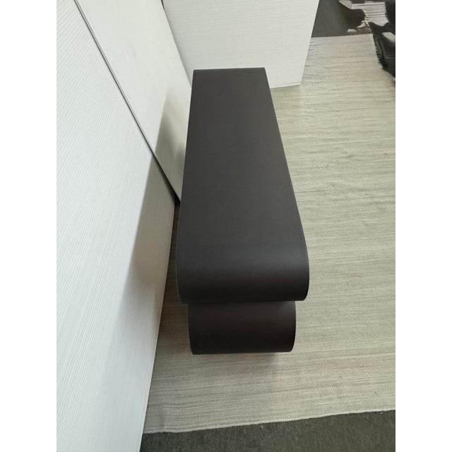 Karl Springer Karl Springer Style Console Table For Sale - Image 4 of 12