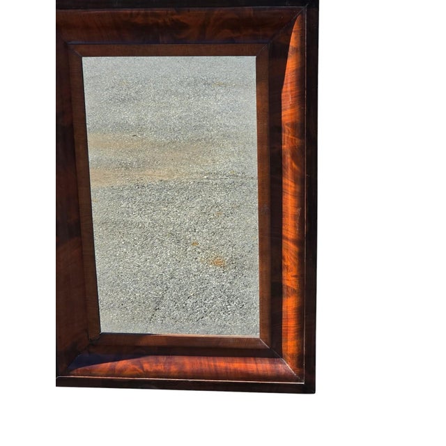 Wood 19thc American Mahogany Empire o.g Refurbished. For Sale - Image 7 of 11