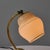 Metal 1950s Sculptural Glass and Brass Table Lamp in the Manner of Paavo Tynell for Valinte Oy For Sale - Image 7 of 18