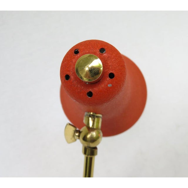 Brass Bedside Table Lamps, 1950s, Set of 2 For Sale - Image 13 of 18