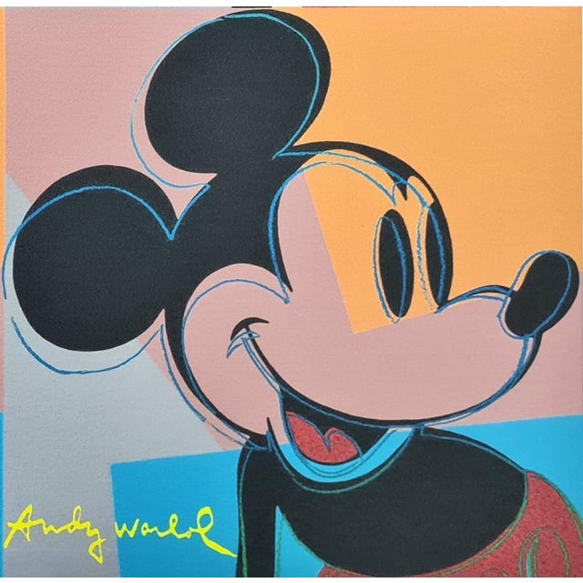 1980s After Andy Warhol, Topolino , 1980s, Lithograph For Sale - Image 5 of 9