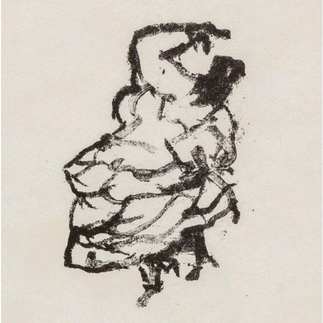 Abstract Manfred Schwartz the Flamenco Dancers Lithograph For Sale - Image 3 of 6